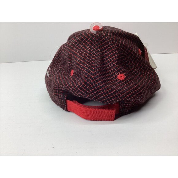 Chevrolet Racing Hat Logo Athletic Men's Adjustable Red Black Vintage - Picture 5 of 6